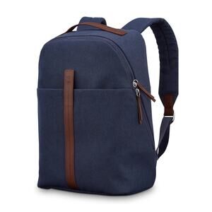 Samsonite Virtuosa Carry-On Travel Backpack with Padded Laptop Sleeve, Navy